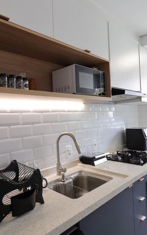 Apartamento para alugar com 43m², 2 quartos e 1 vagaCozinha e Área de Serviço