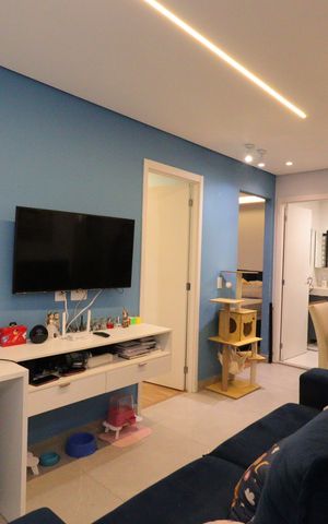 Apartamento para alugar com 43m², 2 quartos e 1 vagaSala