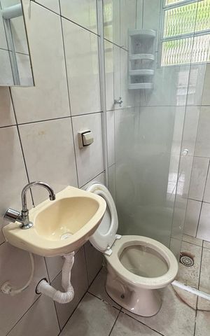 Casa para alugar com 55m², 2 quartos e 1 vagaBanheiro 