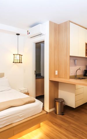 Studio para alugar com 25m², 1 quarto e sem vagaStudio