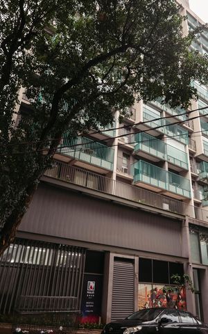 Studio para alugar com 25m², 1 quarto e sem vagaFachada do bloco