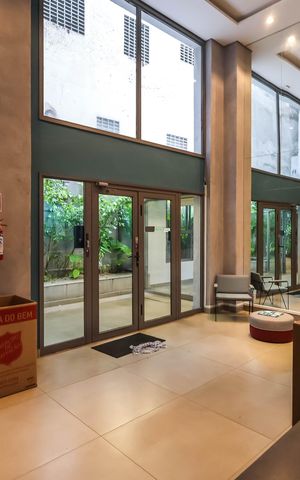 Studio para alugar com 25m², 1 quarto e sem vagaPortaria