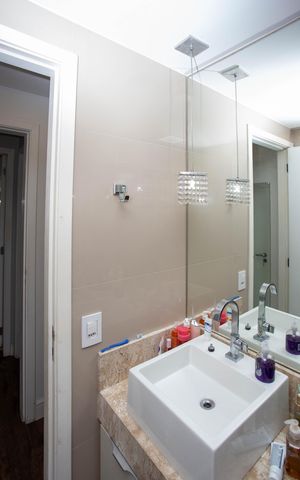 Apartamento à venda com 67m², 3 quartos e 1 vagaBanheiro da Suíte