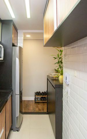 Apartamento à venda com 67m², 3 quartos e 1 vagaCozinha