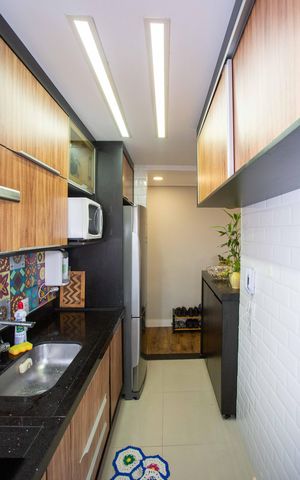 Apartamento à venda com 67m², 3 quartos e 1 vagaCozinha