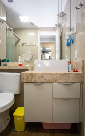 Apartamento à venda com 67m², 3 quartos e 1 vagaBanheiro Social