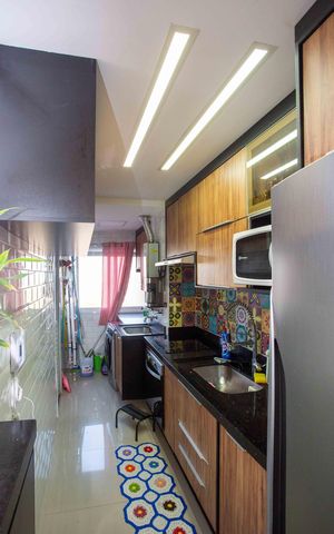Apartamento à venda com 67m², 3 quartos e 1 vagaCozinha
