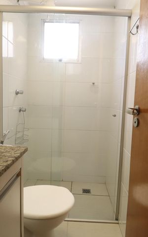 Apartamento para alugar com 75m², 3 quartos e 2 vagasBanheiro do Quarto 3