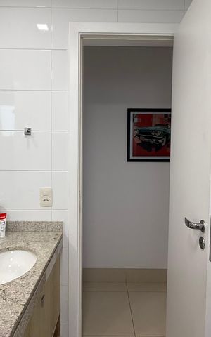 Apartamento para alugar com 100m², 3 quartos e 2 vagas Apartamento para alugar com 100m², 3 quartos e 2 vagasBanheiro Social