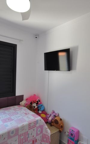 Apartamento à venda com 45m², 2 quartos e 1 vagaQuarto 2