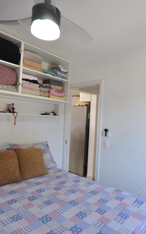 Apartamento à venda com 45m², 2 quartos e 1 vagaQuarto 1