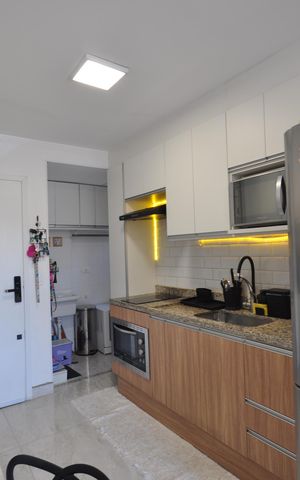 Apartamento à venda com 45m², 2 quartos e 1 vagaCozinha