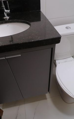 Casa para alugar com 150m², 2 quartos e 2 vagasBanheiro do Quarto 2