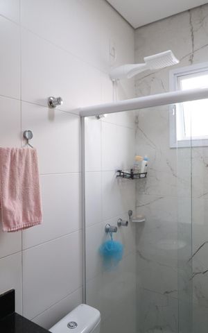 Casa para alugar com 150m², 2 quartos e 2 vagasBanheiro do Quarto 2