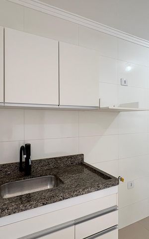 Apartamento para alugar com 50m², 1 quarto e sem vagaCozinha e Área de Serviço