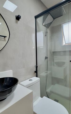 Apartamento para alugar com 64m², 2 quartos e sem vaga Apartamento para alugar com 64m², 2 quartos e sem vagaBanheiro 1