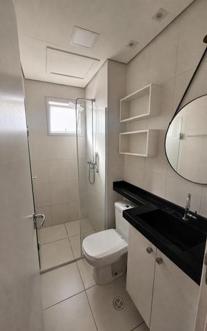 Apartamento à venda com 52m², 2 quartos e 1 vaga Apartamento à venda com 52m², 2 quartos e 1 vagaBanheiro