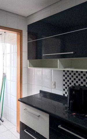 Apartamento para alugar com 54m², 1 quarto e 1 vagaCozinha