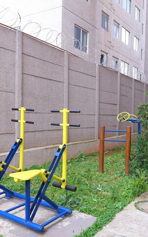 Apartamento para alugar com 35m², 2 quartos e sem vagaÁrea comum - Área fitness externa