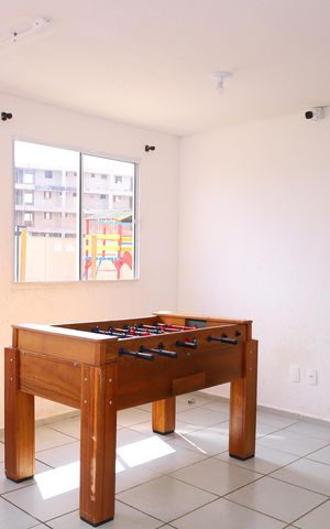Apartamento para alugar com 35m², 2 quartos e sem vagaÁrea comum - Sala de lazer 