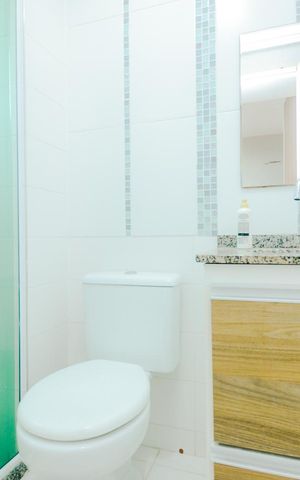 Apartamento para alugar com 83m², 3 quartos e 1 vagaBanheiro do Quarto 1