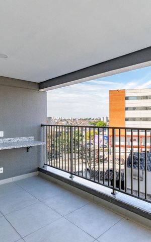 Apartamento à venda com 74m², 3 quartos e 2 vagas Apartamento à venda com 74m², 3 quartos e 2 vagasVaranda