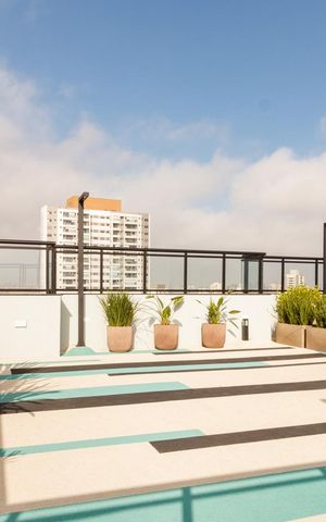Apartamento para alugar com 28m², 1 quarto e sem vaga Apartamento para alugar com 28m², 1 quarto e sem vagaÁrea comum - Playground