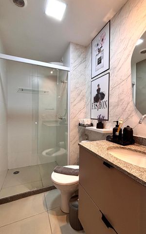 Apartamento para alugar com 25m², 1 quarto e sem vaga Apartamento para alugar com 25m², 1 quarto e sem vagaBanheiro
