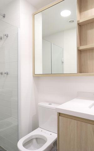 Apartamento para alugar com 93m², 3 quartos e 2 vagasBanheiro da Suíte
