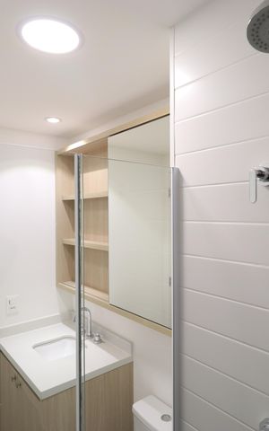 Apartamento para alugar com 93m², 3 quartos e 2 vagasBanheiro Social