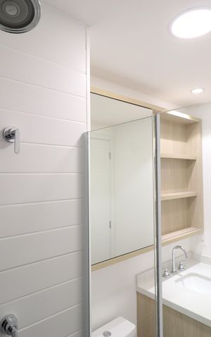 Apartamento para alugar com 93m², 3 quartos e 2 vagasBanheiro da Suíte