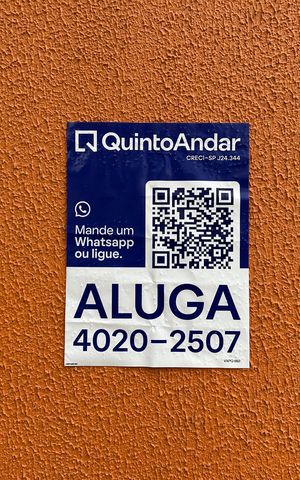 Studio à venda com 22m², 1 quarto e sem vagaFachada plaquinha 