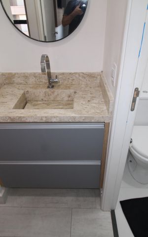 Apartamento à venda com 37m², 1 quarto e sem vagaBanheiro