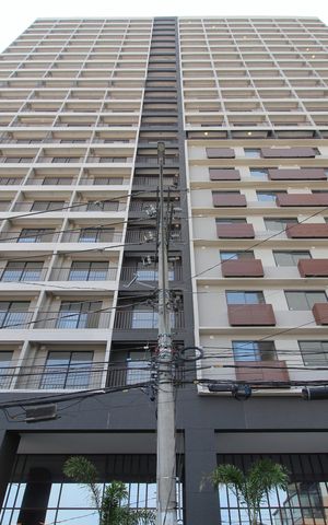 Studio à venda com 26m², 1 quarto e sem vagaFachada do Prédio