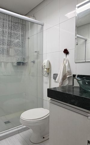 Apartamento para alugar com 62m², 2 quartos e 1 vagaBanheiro