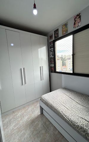 Apartamento à venda com 66m², 3 quartos e 1 vaga Apartamento à venda com 66m², 3 quartos e 1 vagaQuarto 2