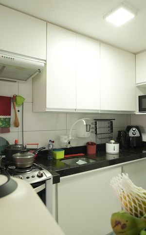 Apartamento à venda com 48m², 2 quartos e 1 vagaCozinha