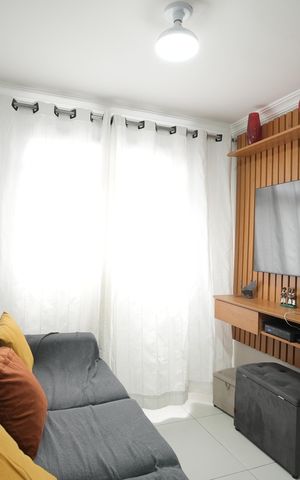 Apartamento à venda com 48m², 2 quartos e 1 vagaSala