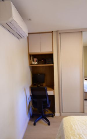 Apartamento para alugar com 108m², 3 quartos e 2 vagasQuarto 3 - Suíte