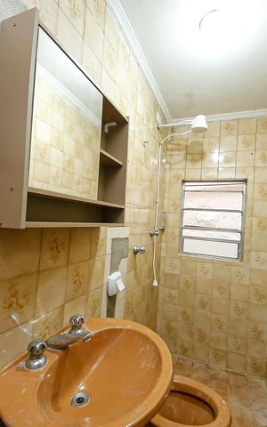 Casa para alugar com 160m², 2 quartos e sem vaga Casa para alugar com 160m², 2 quartos e sem vagaBanheiro social