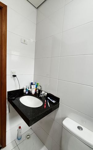 Apartamento para alugar com 89m², 2 quartos e 1 vaga Apartamento para alugar com 89m², 2 quartos e 1 vagaBanheiro da Suíte