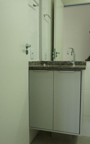 Apartamento para alugar com 46m², 2 quartos e 1 vagaBanheiro Social