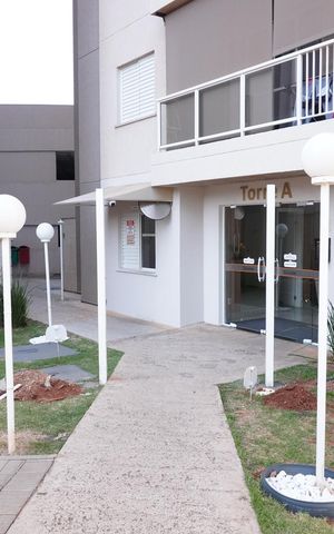 Apartamento para alugar com 46m², 2 quartos e 1 vagaÁrea comum - Hall de entrada