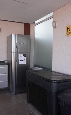 Apartamento para alugar com 46m², 2 quartos e 1 vagaÁrea comum - Salão de festas