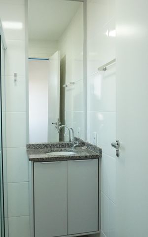 Apartamento para alugar com 46m², 2 quartos e 1 vagaBanheiro da Suíte