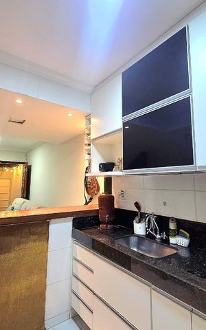 Casa à venda com 114m², 2 quartos e 3 vagas Casa à venda com 114m², 2 quartos e 3 vagasCozinha