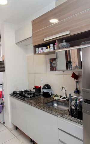 Apartamento à venda com 45m², 2 quartos e 1 vaga Apartamento à venda com 45m², 2 quartos e 1 vagaCozinha e Área de Serviço