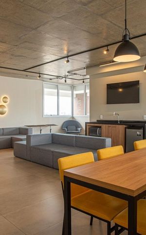 Studio para alugar com 17m², 1 quarto e sem vagaÁrea comum - Salão de festas