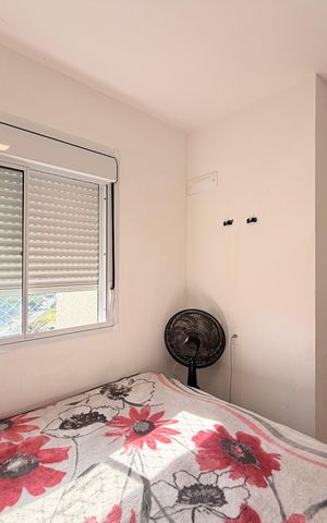 Apartamento à venda com 44m², 2 quartos e 1 vagaQuarto 2