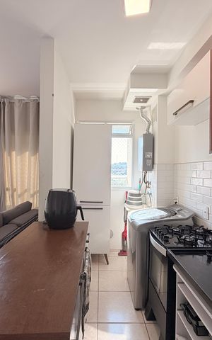 Apartamento à venda com 44m², 2 quartos e 1 vagaCozinha
